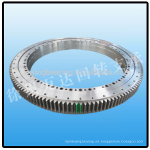 Anillo de giro de engranaje de rotación para antena de radar Cojinete de giro de alta calidad